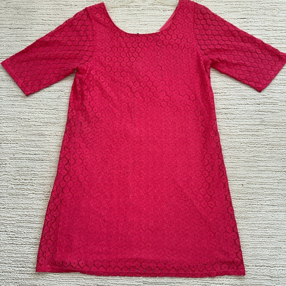 Pink Lace Dress